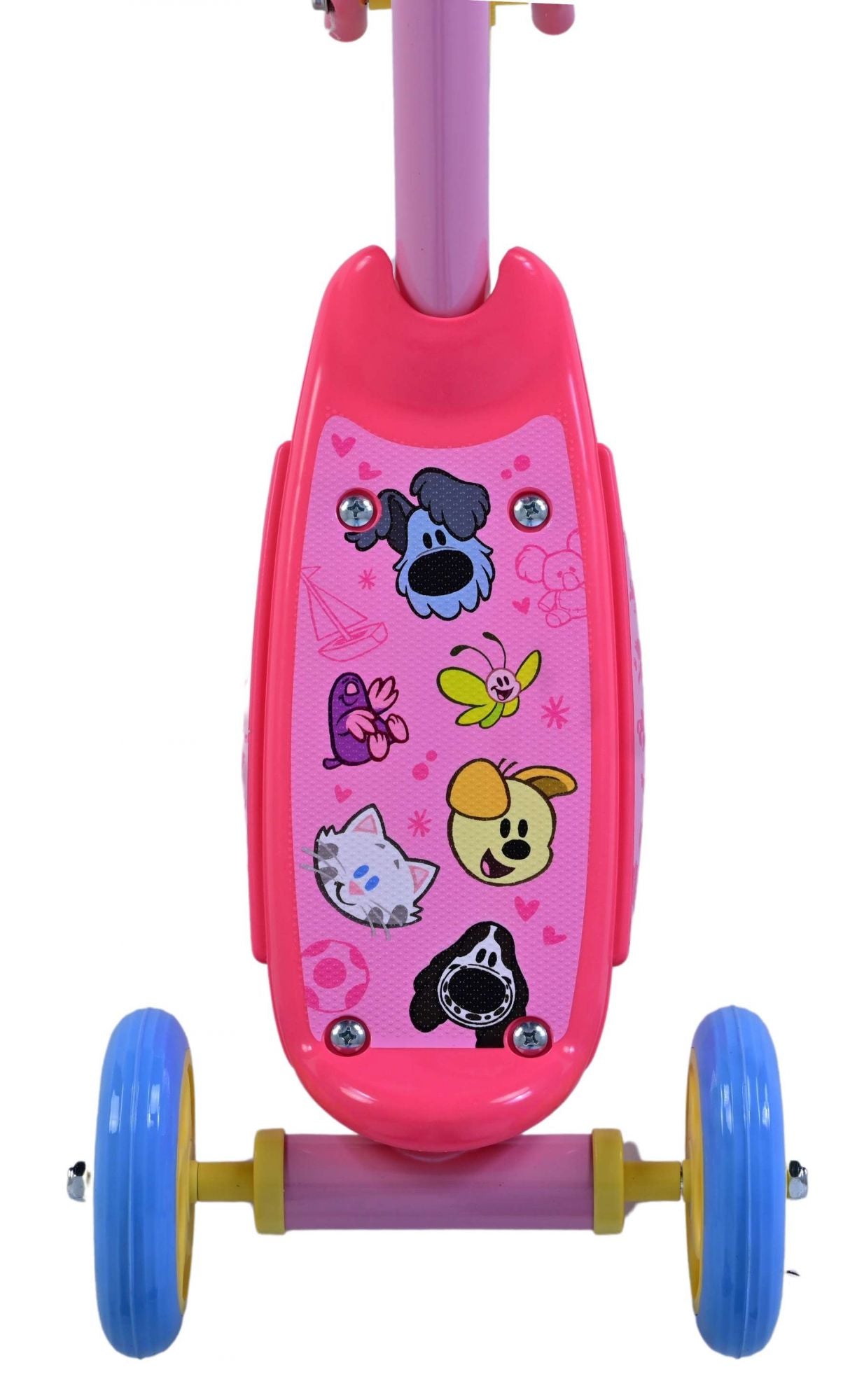 Woezel Pip step - Meisjes - Roze Blauw Geel