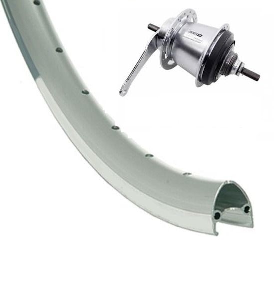 Roue arrière 28 Shimano nexus 7v