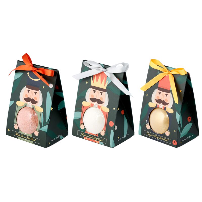 Bruisbal gift box - kerstmis notenkraker