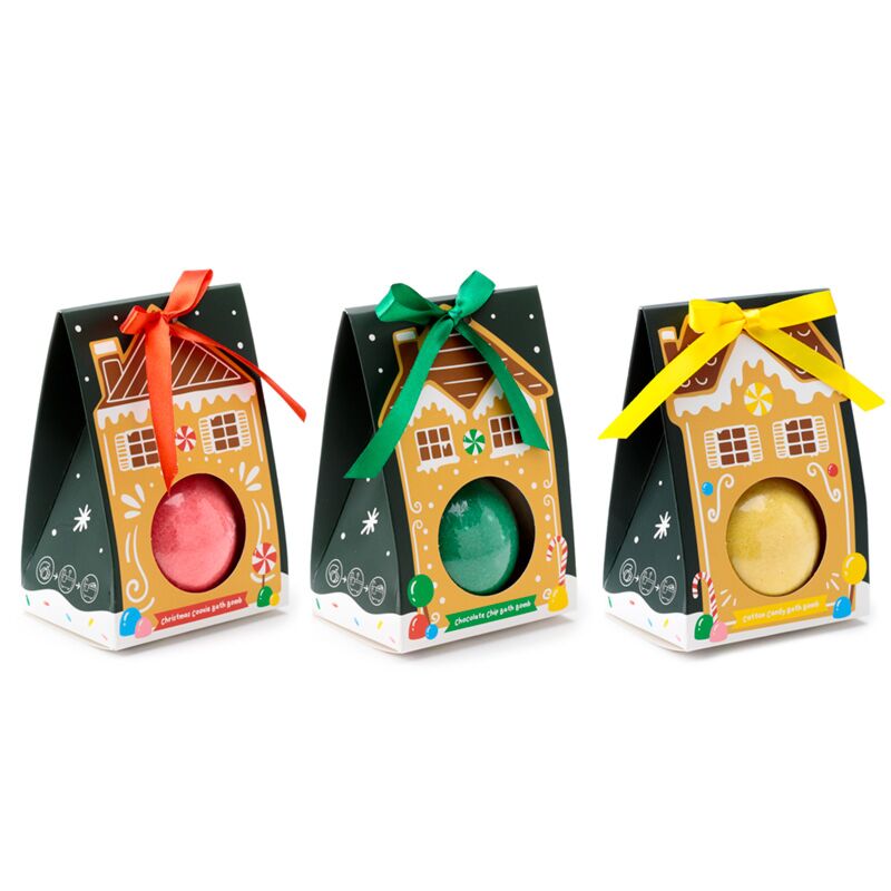 Bruisbal gift box - kerstmis gemberkoekjes