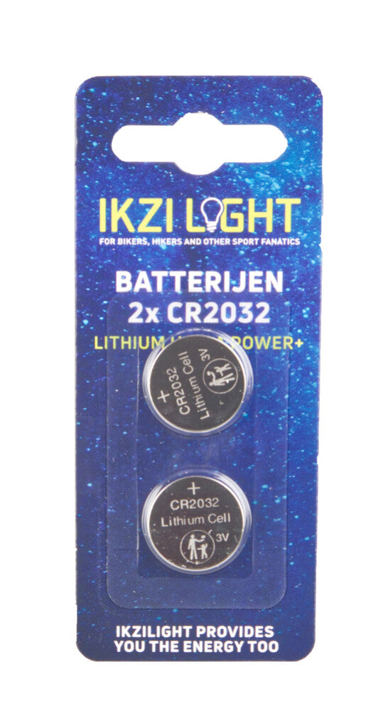 Pile bouton IkziLight Cr2032 | Lithium | 3V | 220 mAh