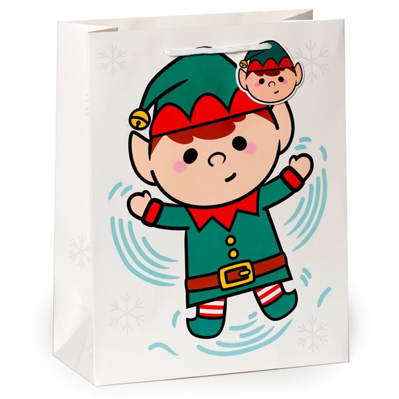 Kerstmis feestelijke kerst - cadeautasje groot