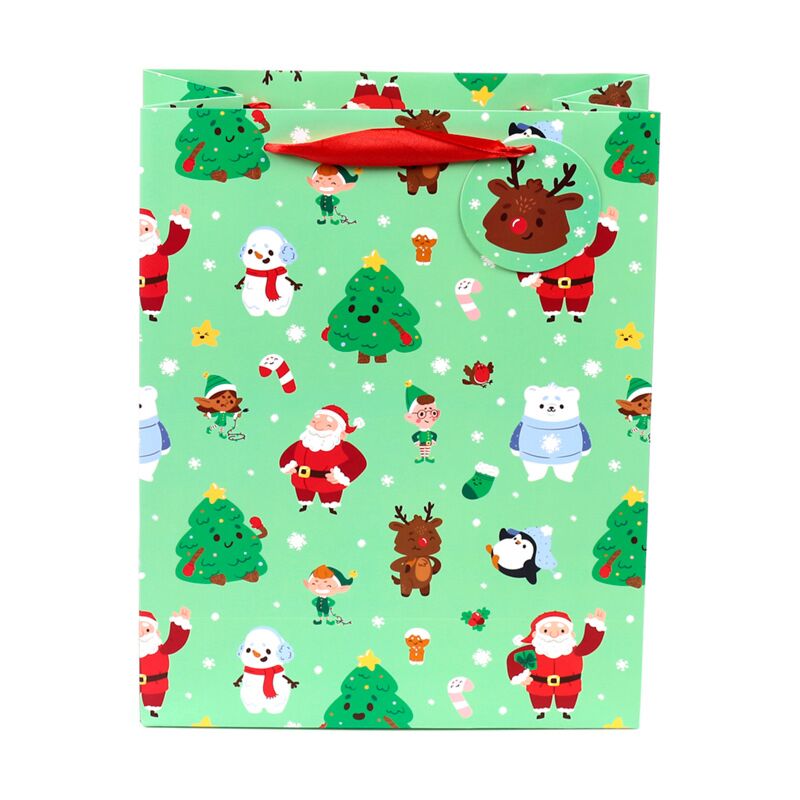 Kerstmis jingle bos cadeautasje groot