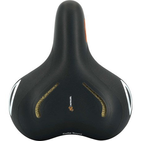 Selle royal zadel lookin relaxed zwart
