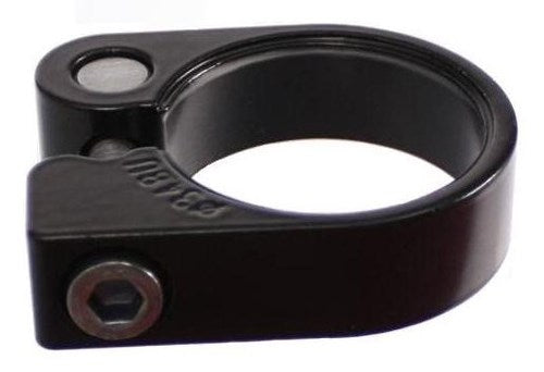 Seat post clamp hex black 31.8
