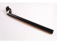 Kalloy zadelpen 26.8 alu atb race zwart 350mm