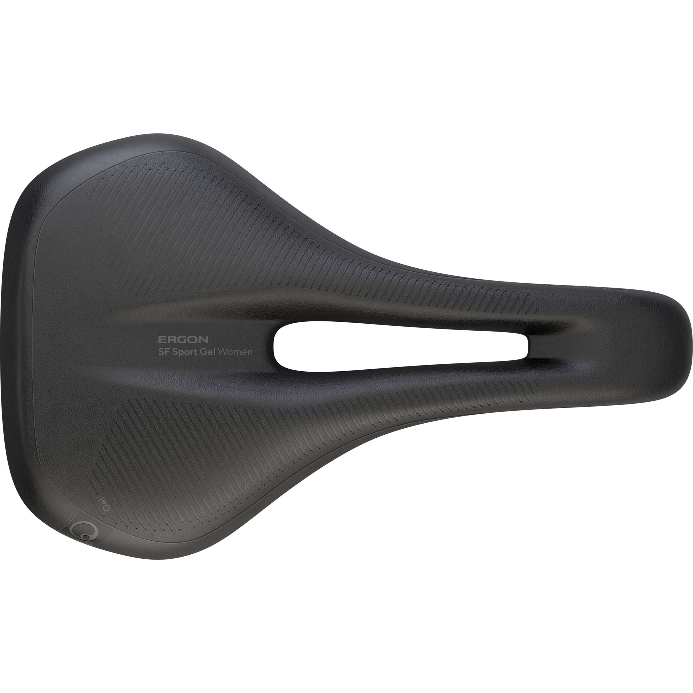 Ergon zadel SF Sport gel dames S M zwart