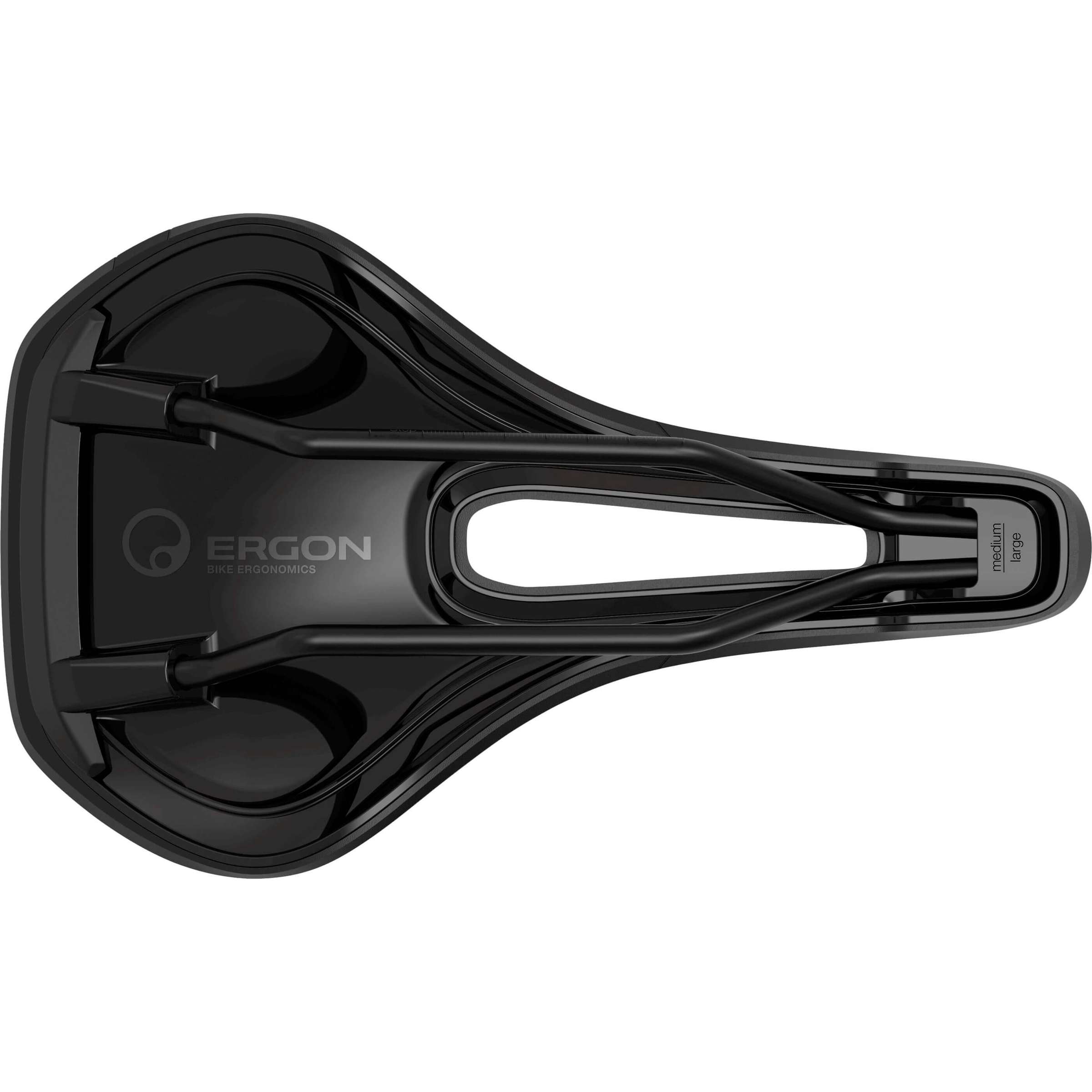 Ergon zadel SMC dames ML zwart
