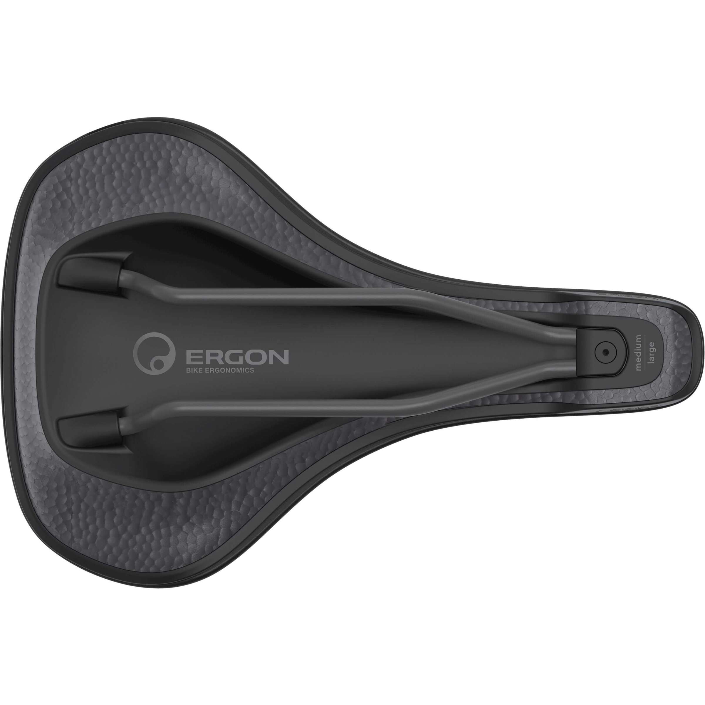 Ergon zadel ST Core Evo Women ML zwart grijs