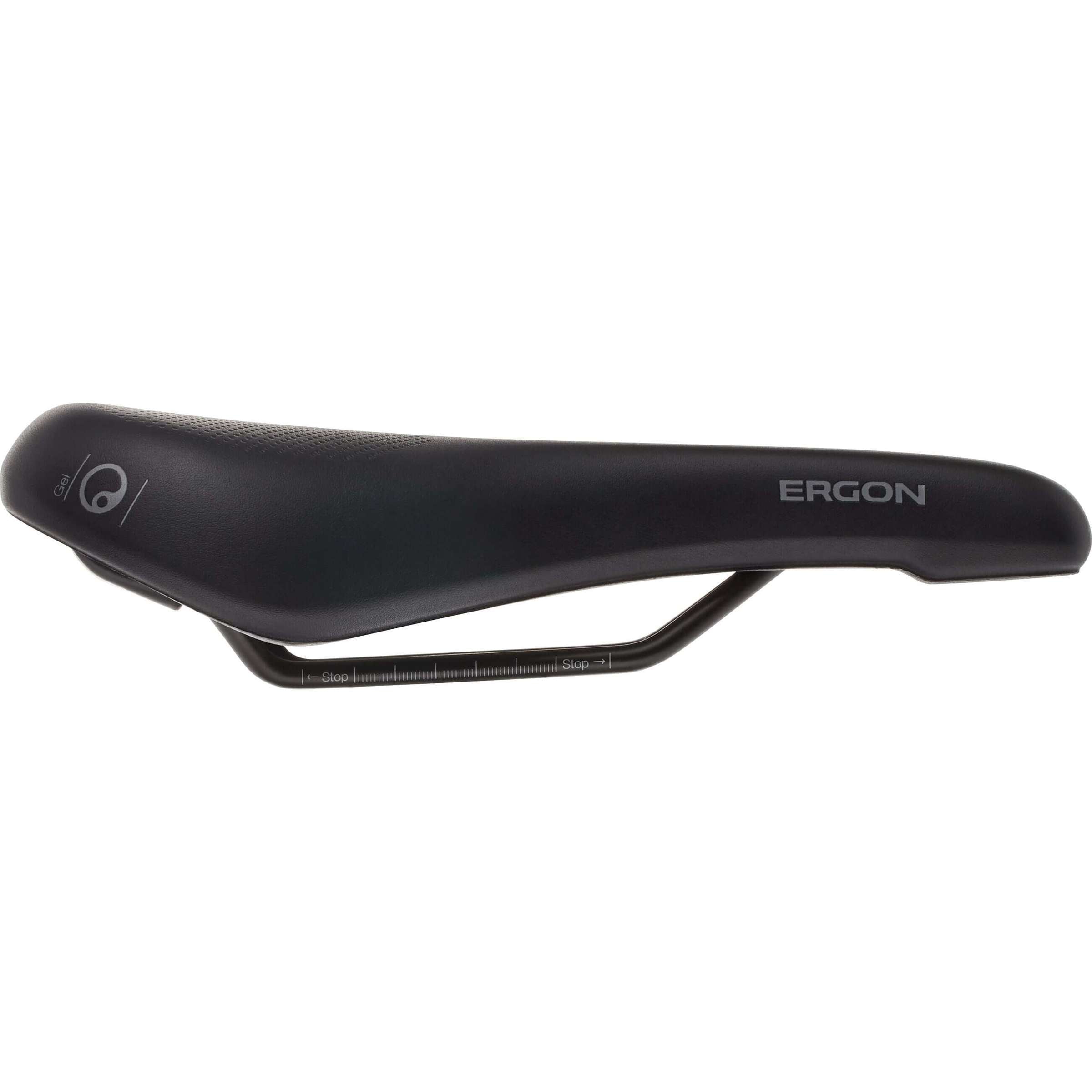 Ergon zadel ST gel dames ML zwart