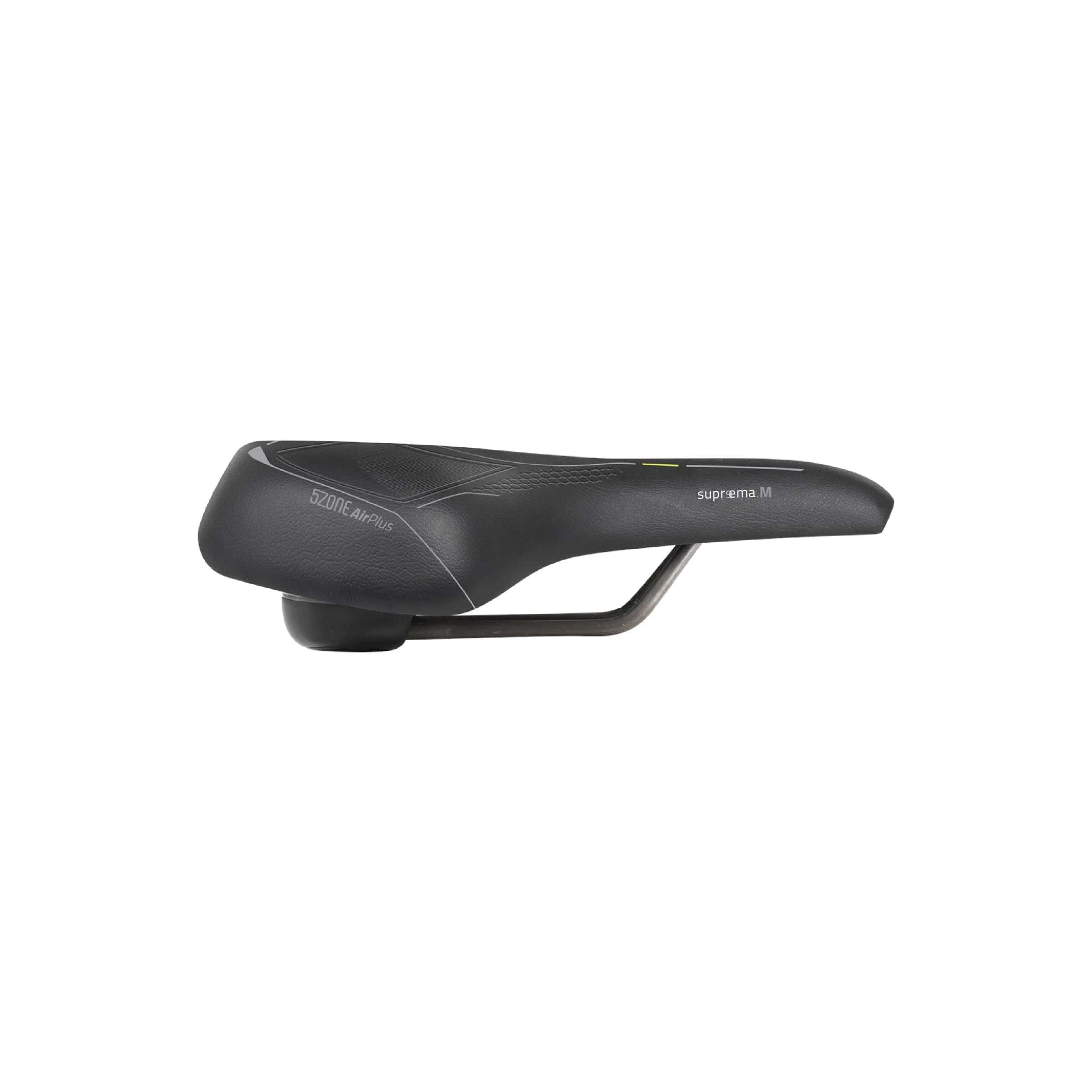 Selle Bassano zadel Suprema 5zone EL heren zwart