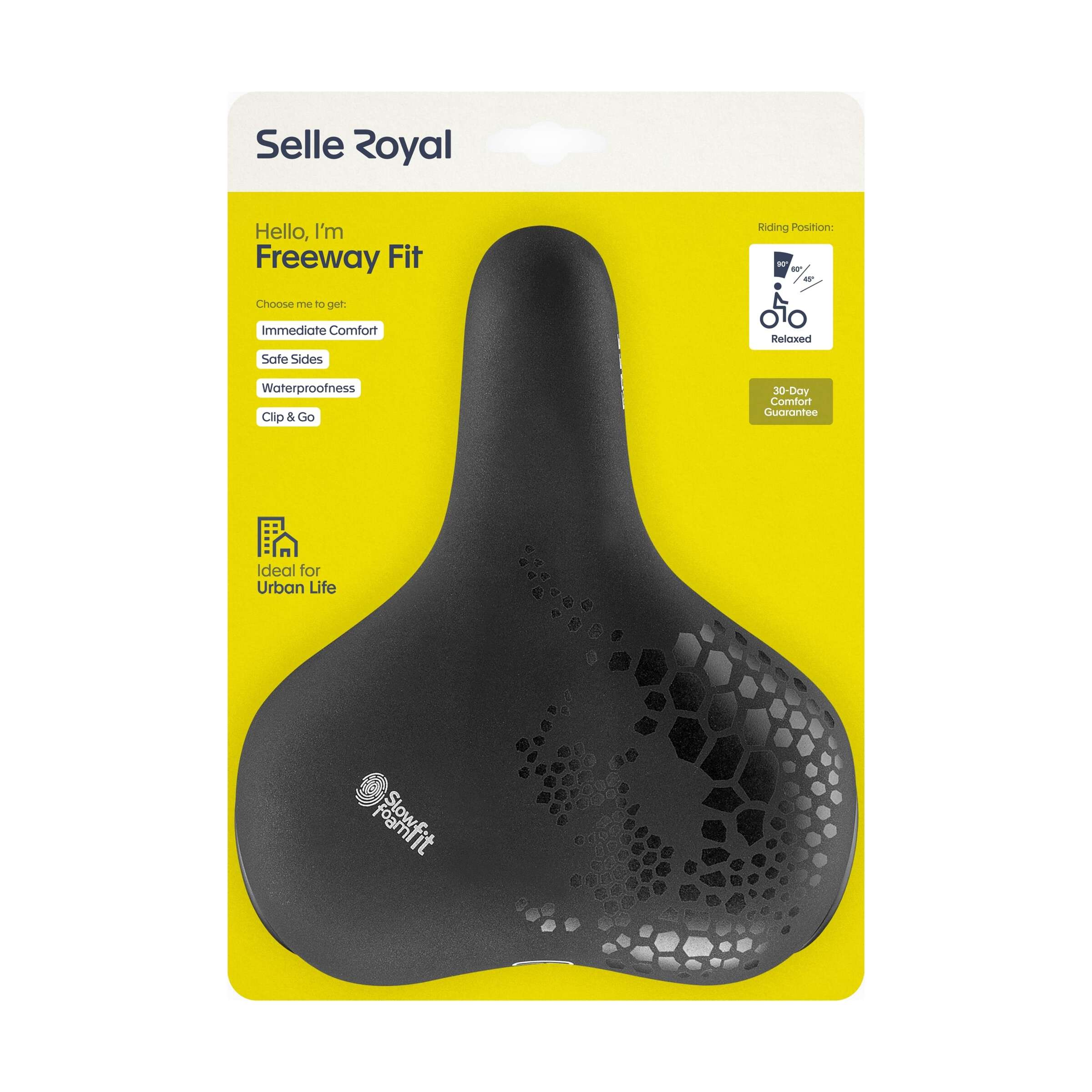 Zadel Selle Royal Freeway Fit Relaxed - Stedelijk leven