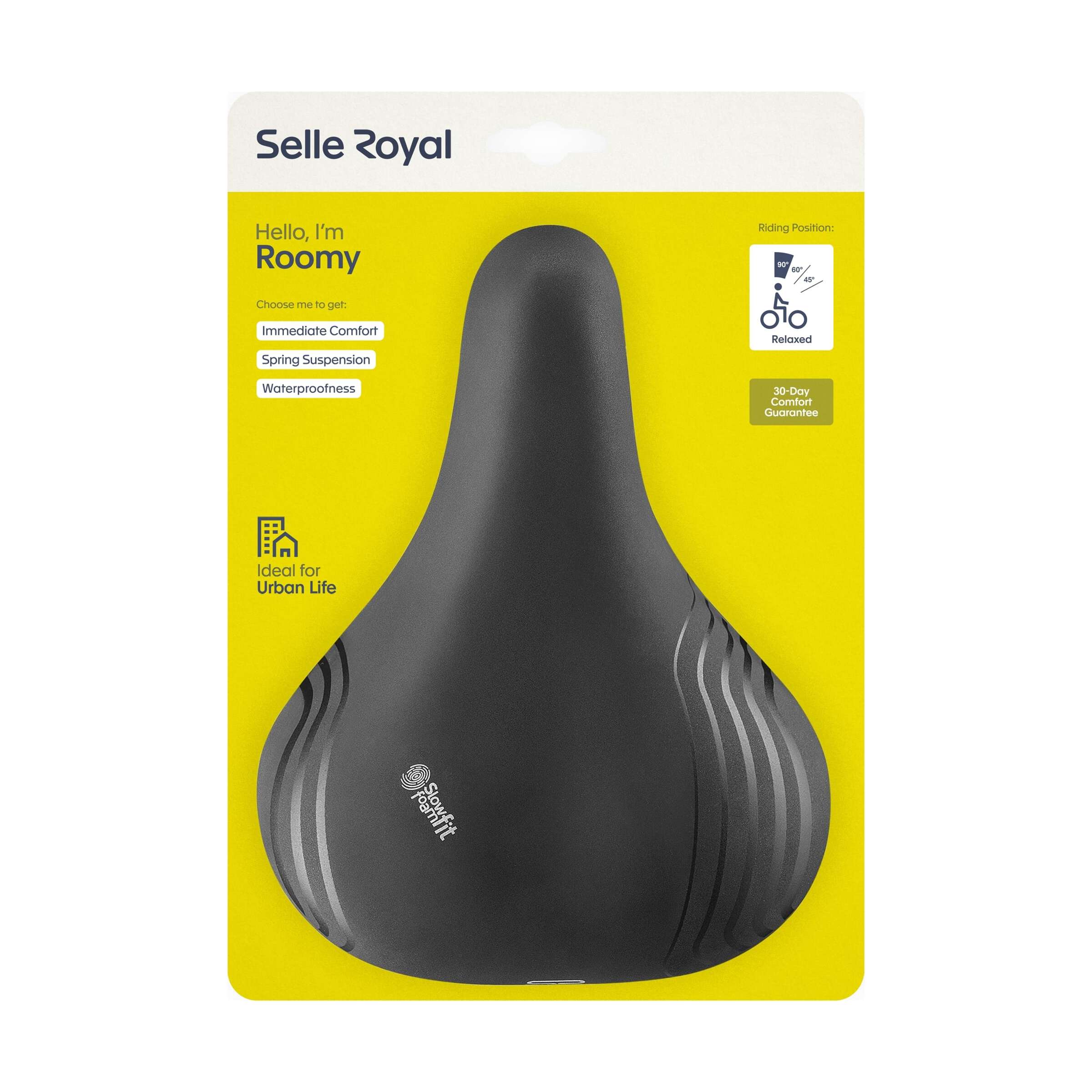 Zadel Selle royal 8VA9U Ruim Ontspannen