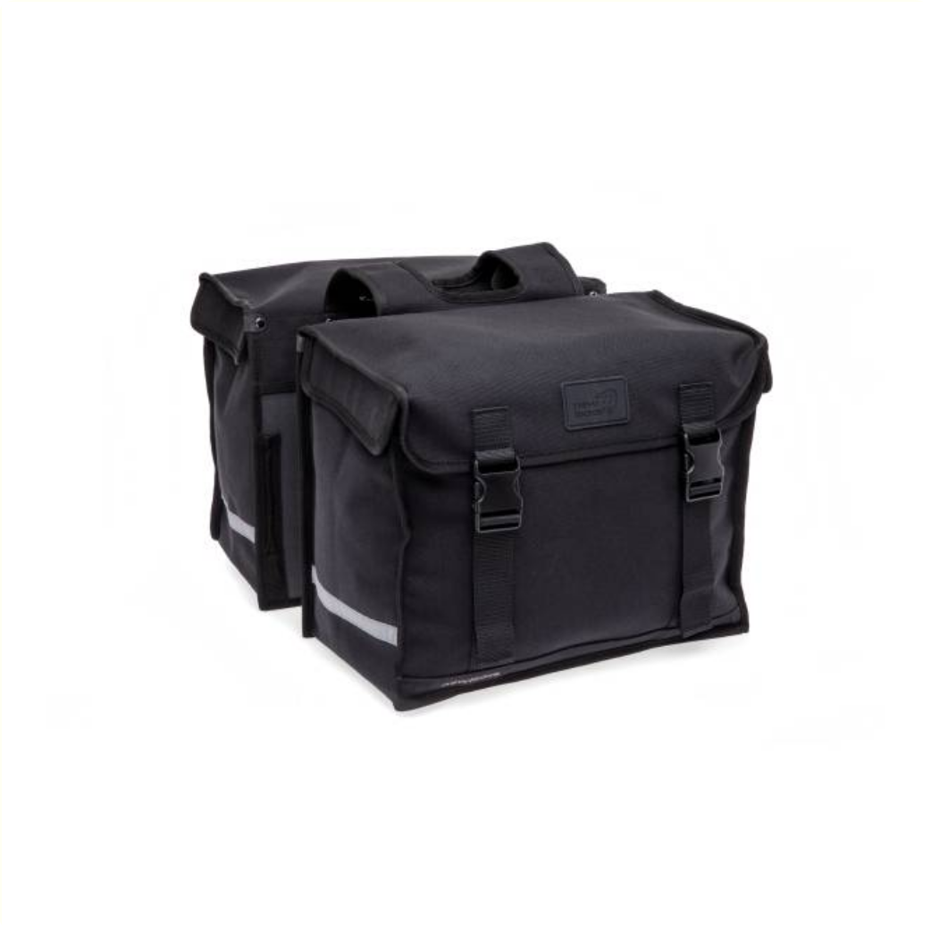 Newlooxs tas new looxs double pannier camping zwart | 66l
