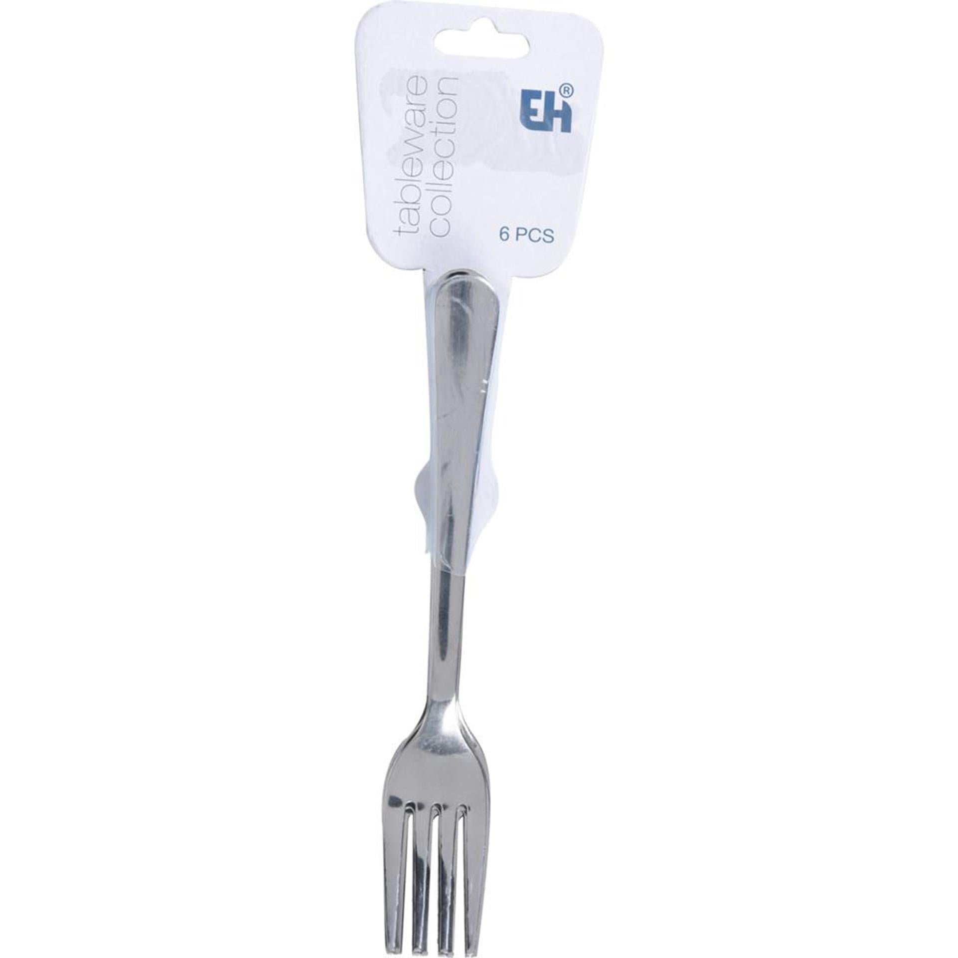 Excellent houseware gebaksvorkjes rvs set a 6