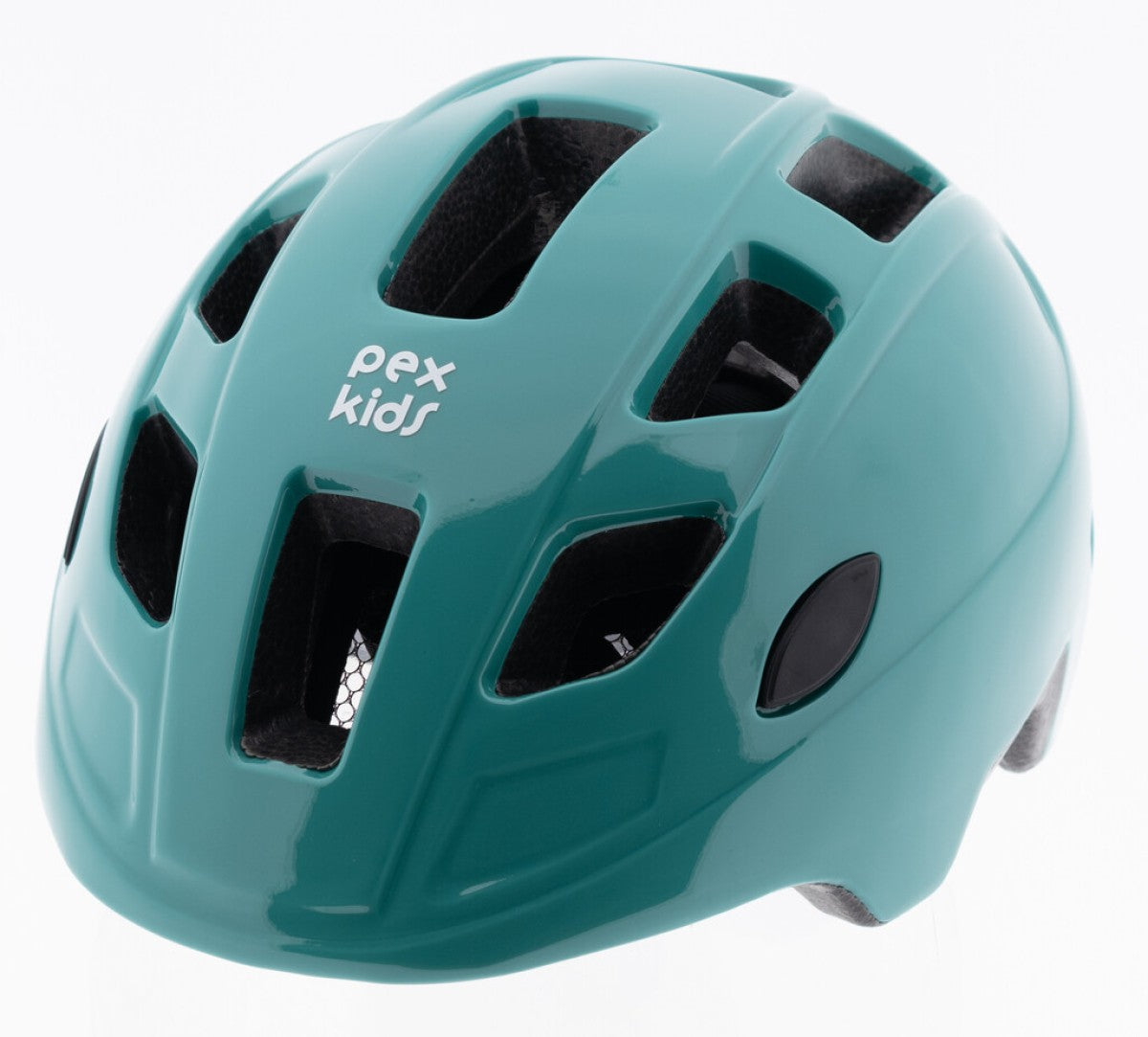 Pexkids kinderhelm in-mold 48-52cm turquoise