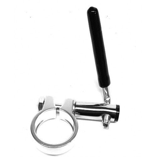 Collier de tige de selle Mirage alu 34.9 avec blocage rapide en acier emballé séparément