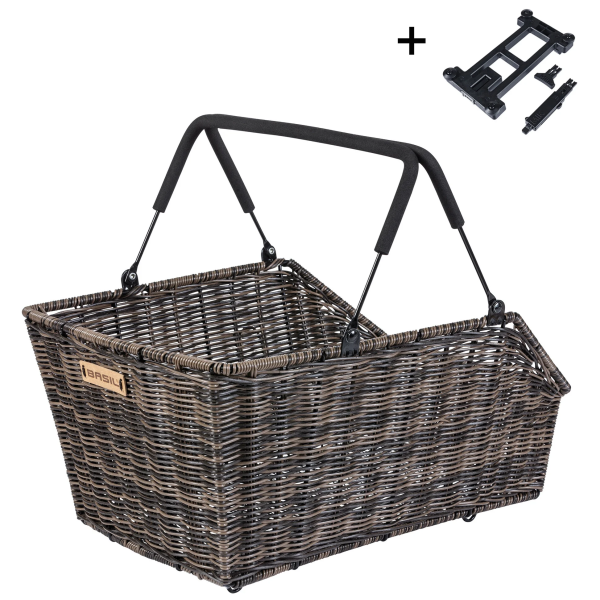Basil mand cento rotan look bruin (mik)
