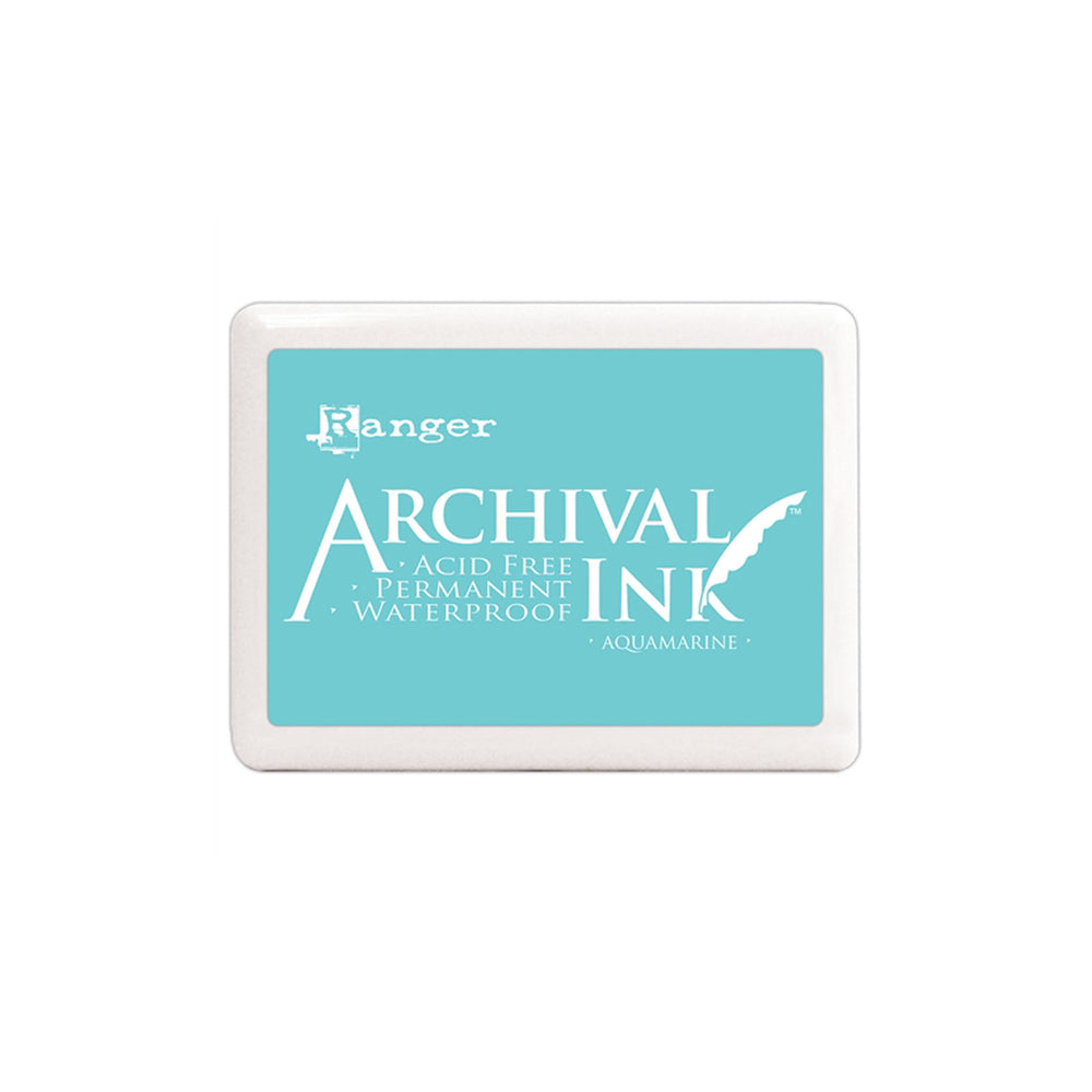 Ranger ink ranger • archival jumbo ink pad aquamarine