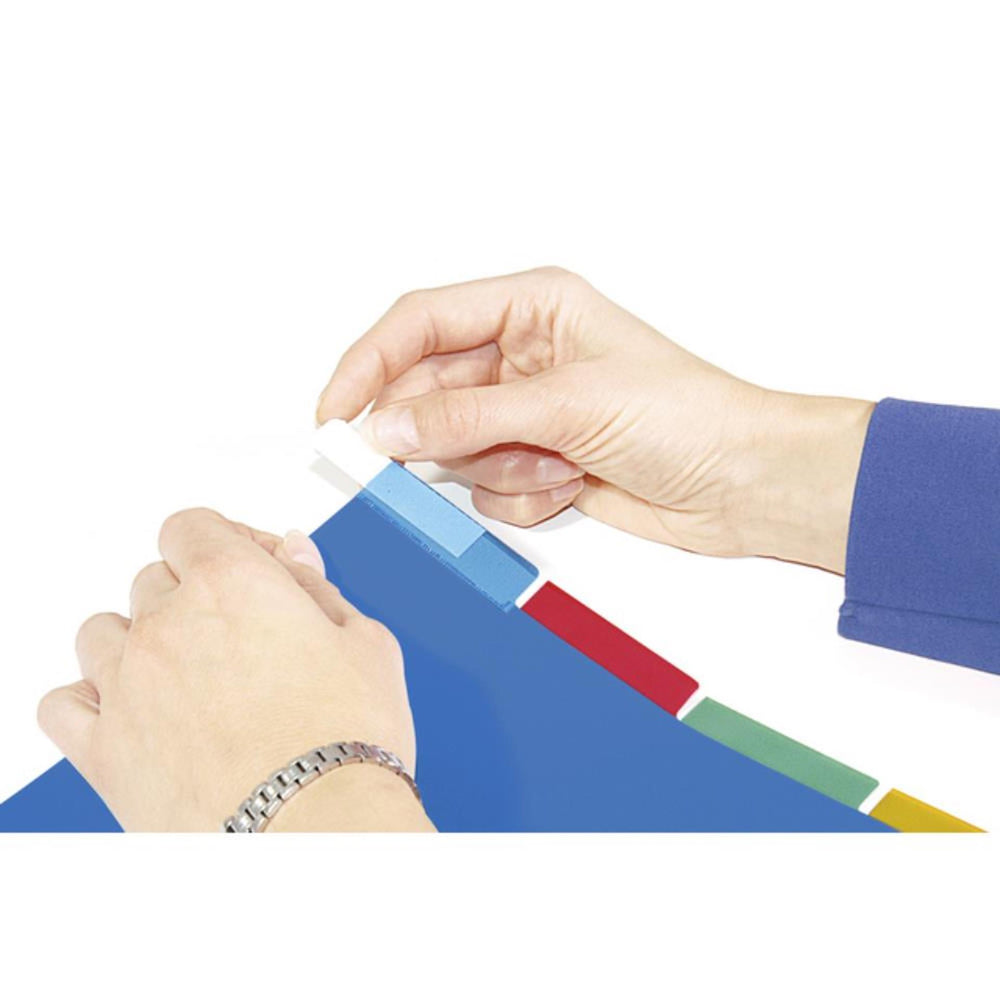 Kangaro tabblad a4 venster pp 120 micron assorti 23-gaats 5-delig<br>