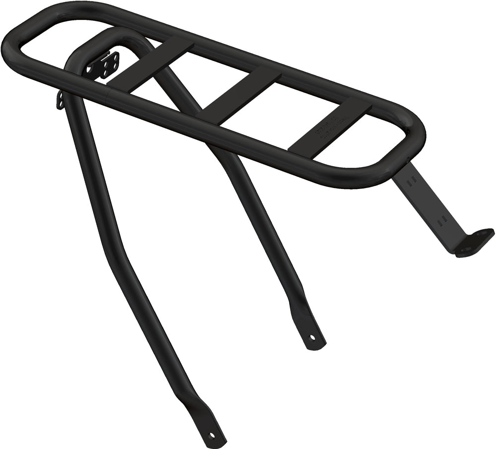 Steco achterdrager universele bakfiets mat zwart