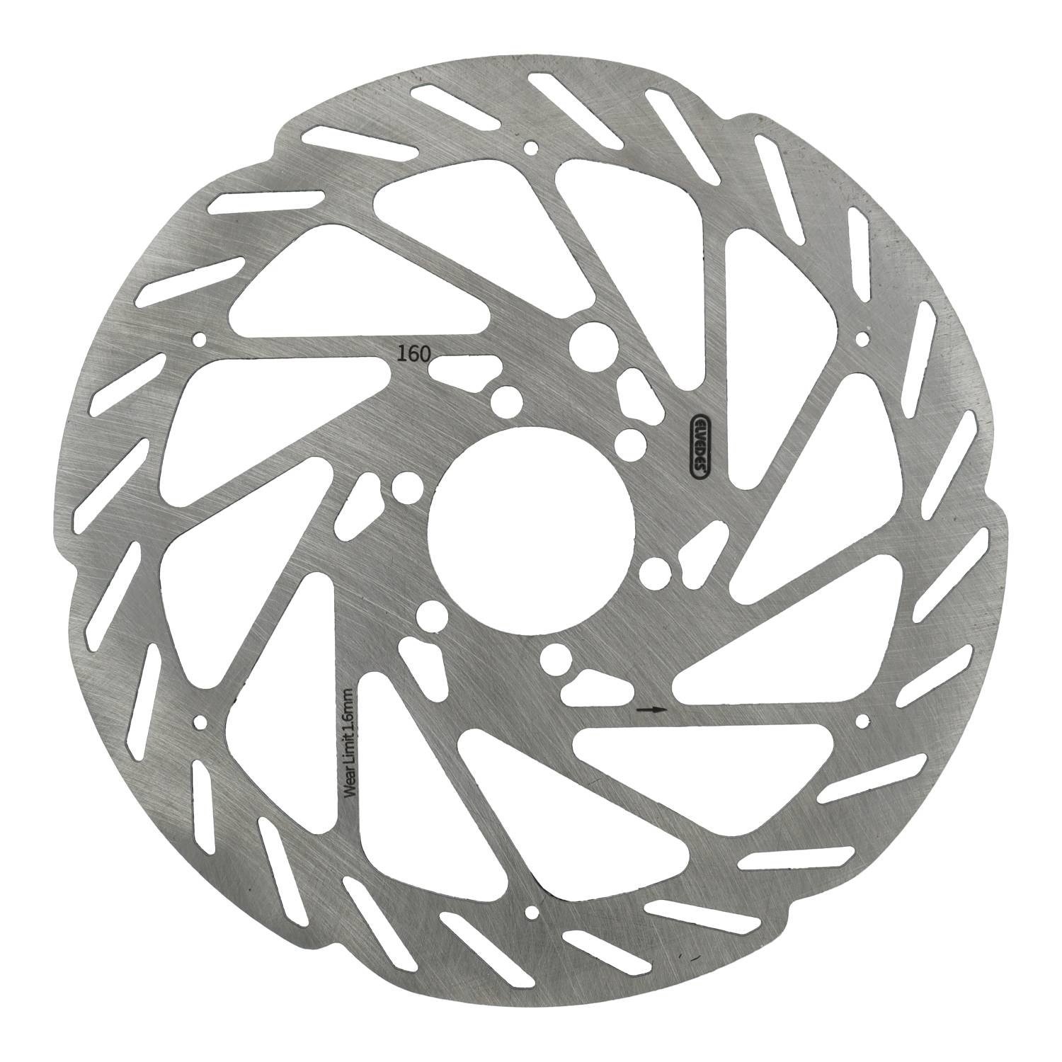 Elvedes remschijf 6-gaats ø160mm t=1,8mm sensormagneet
