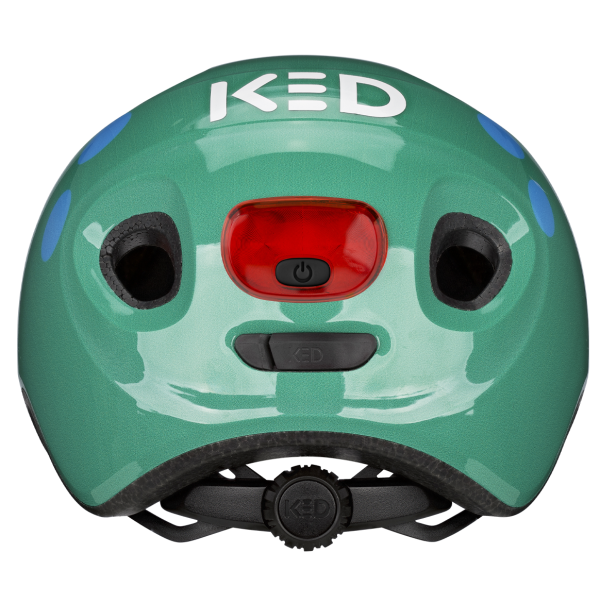 Ked achterlicht meggy spark kinderhelm - led - usb oplaadbaar
