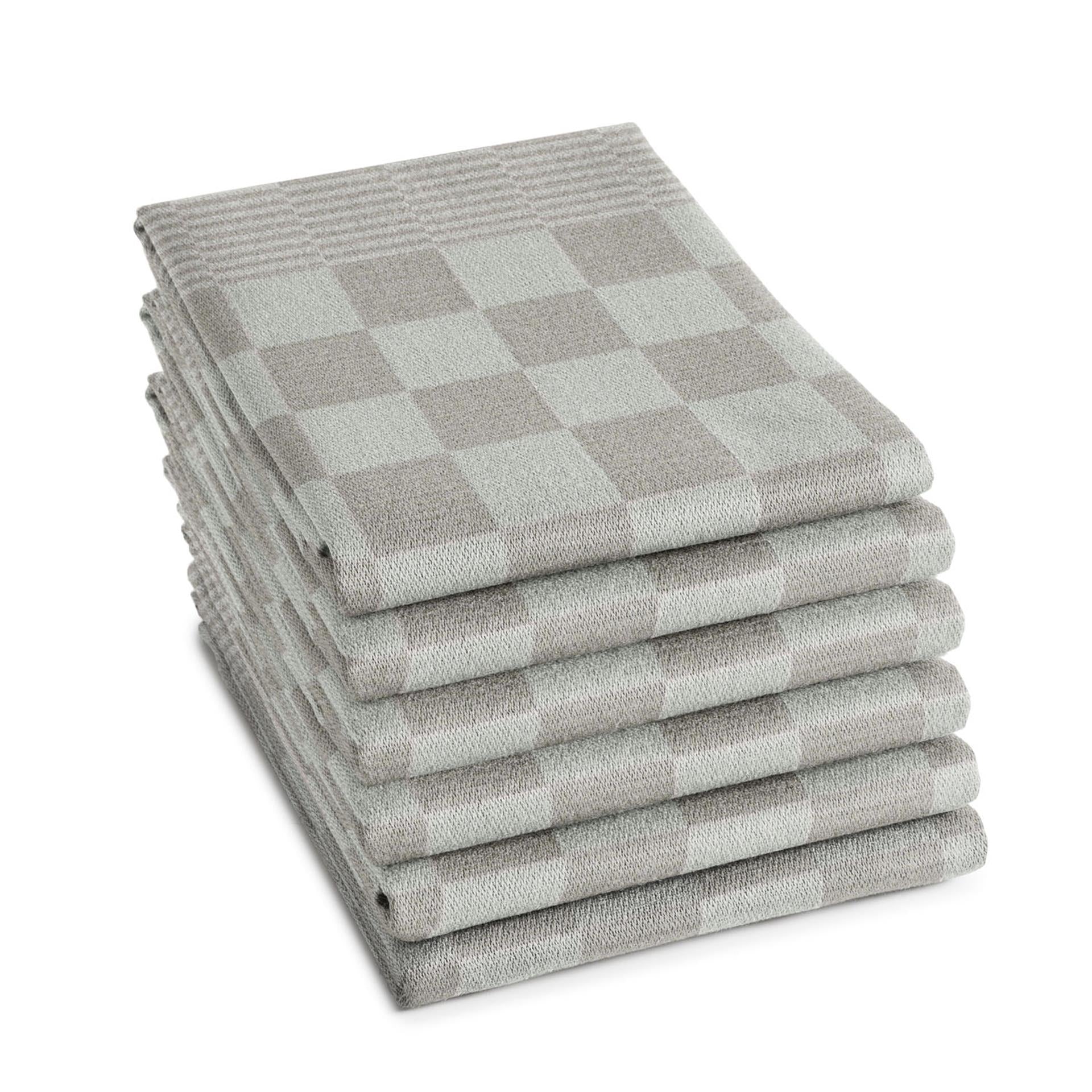 Ddddd theedoek bbq taupe 65x65cm 6 stuks