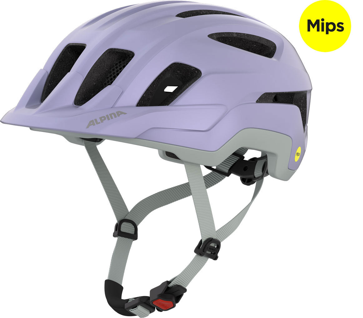 Olympic sportswear alpina sports tour helm paranus mips 55-59 mat lila