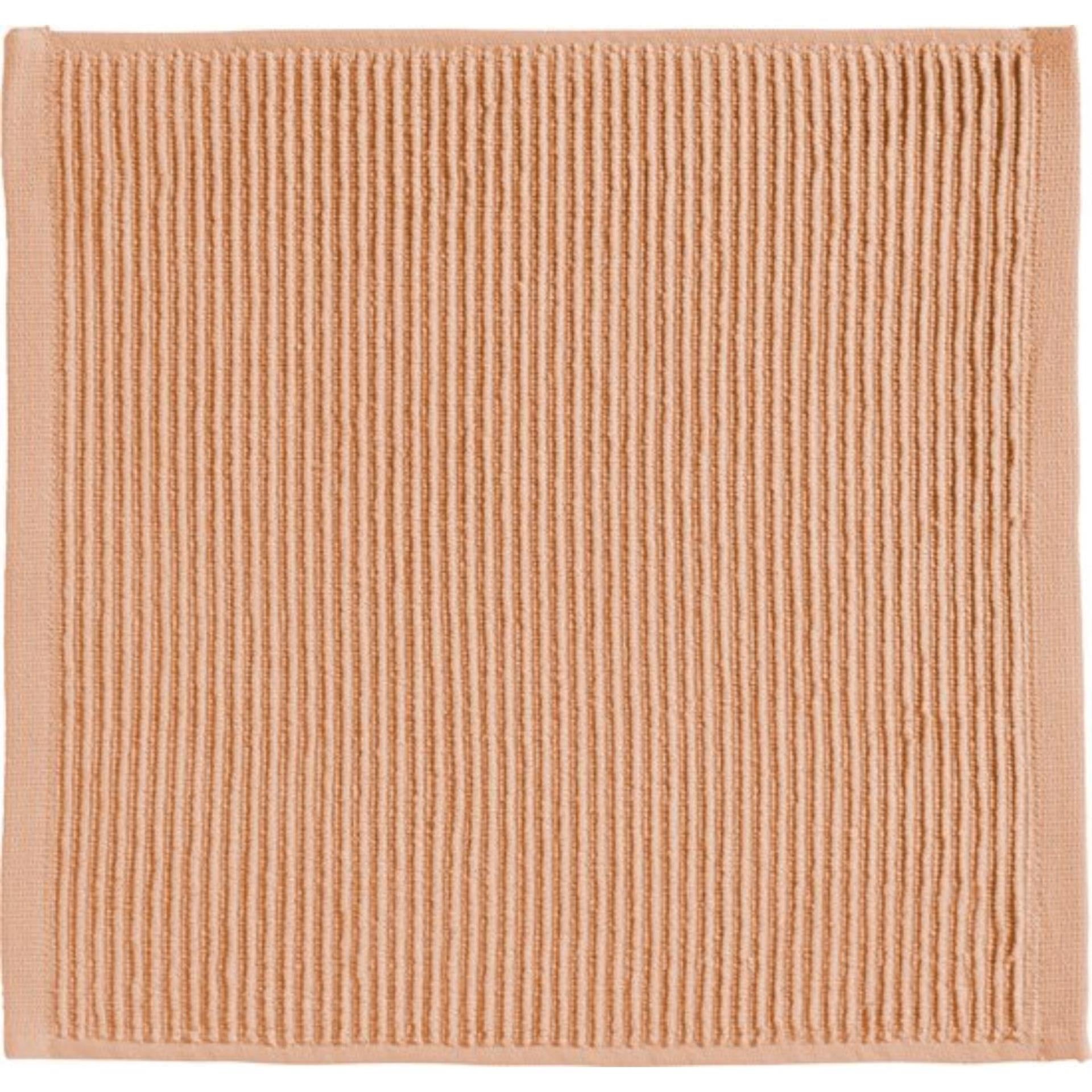 Ddddd vaatdoek basic pastel perzik 4st