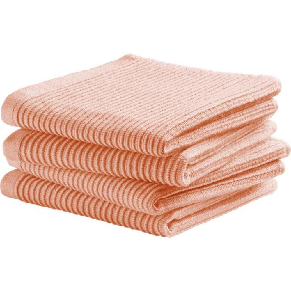 Ddddd vaatdoek basic pastel perzik 4st