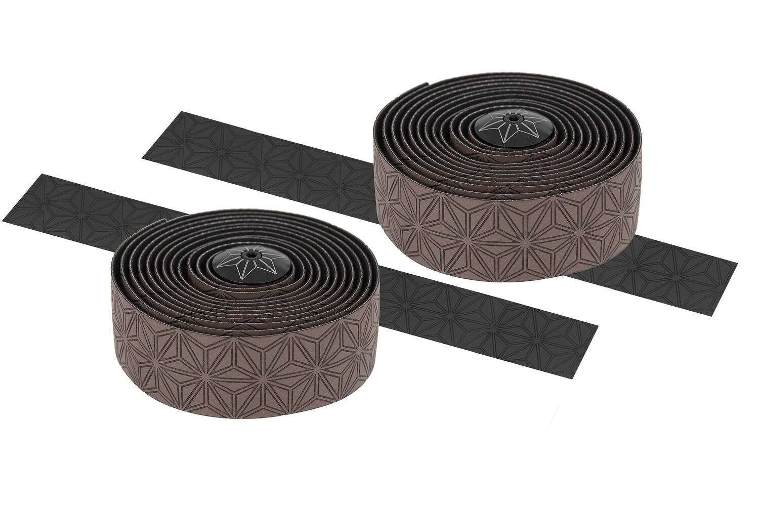 Supacaz - super sticky kush single color stuurlint koffie inclusief aluminium stuurplug