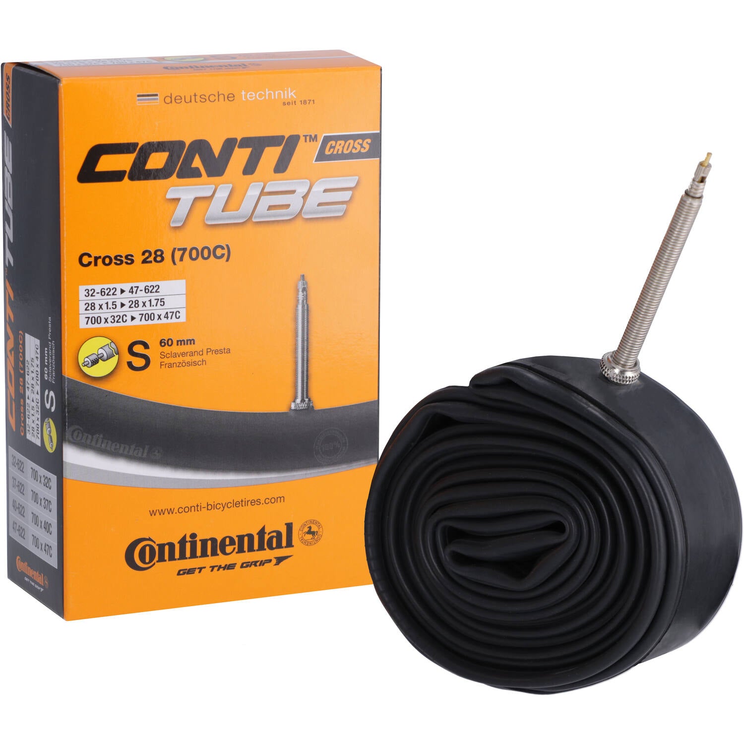 Continental Binnenbandkruis 28 32 47-622 FV SV 60mm