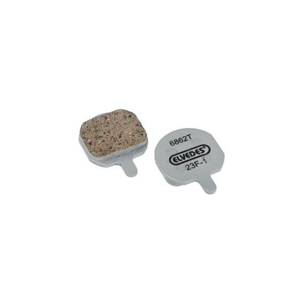Elvedes schijfremblokset - hayes - organische compound (resin) - 1 paar