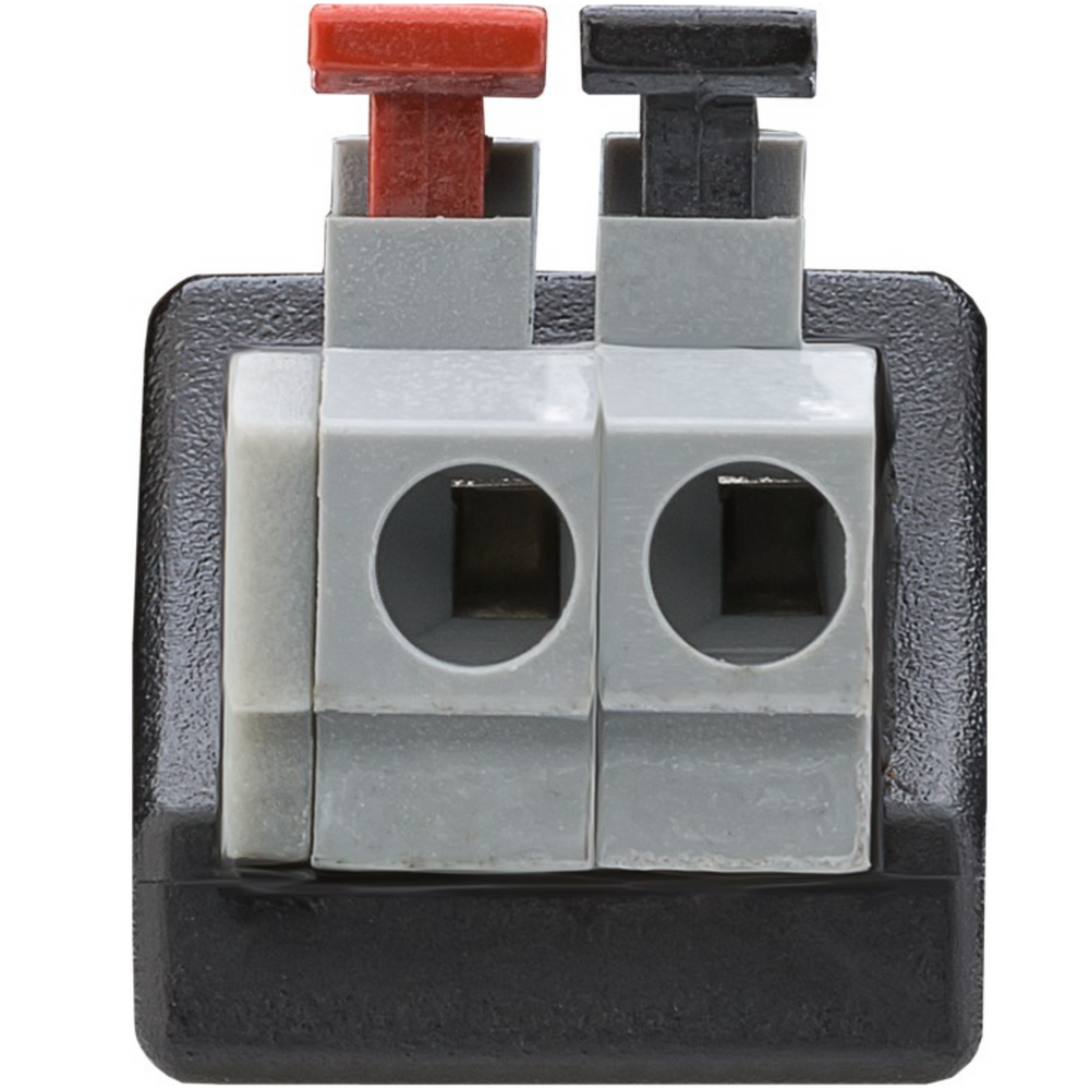 Abi aansluitblok 2-pin bnc stekker