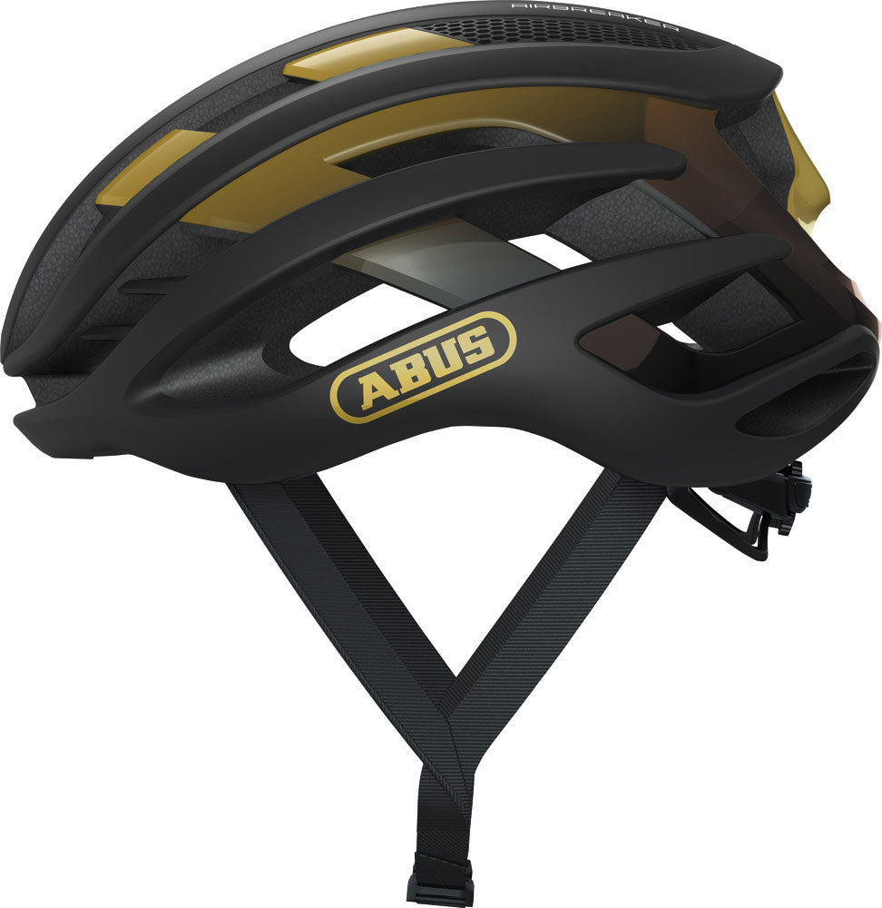 Abus stuurstand AirBreaker Zwart Goud L 59-61cm