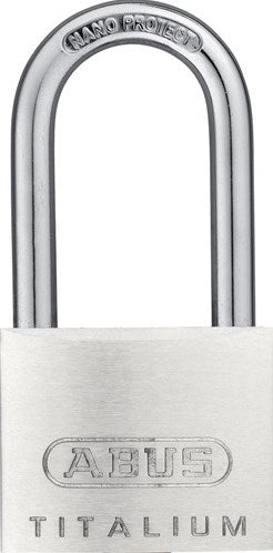 Abus cilinderhangslot | breedte slotlichaam 40 mm | titalium gelijksluitend 6411 | 1 stuk - 54579 54579