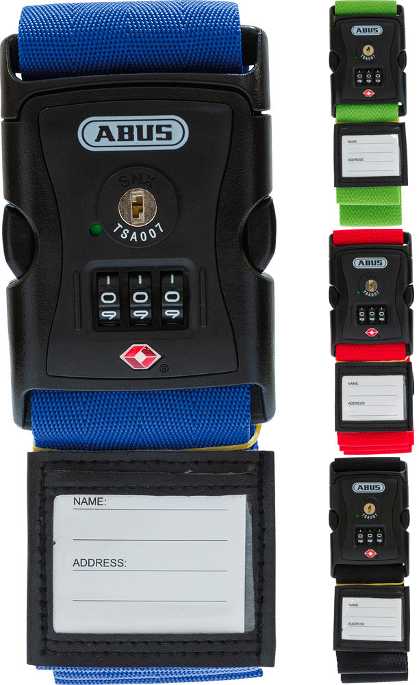 Abus 620tsa 192 suitcase strap | red