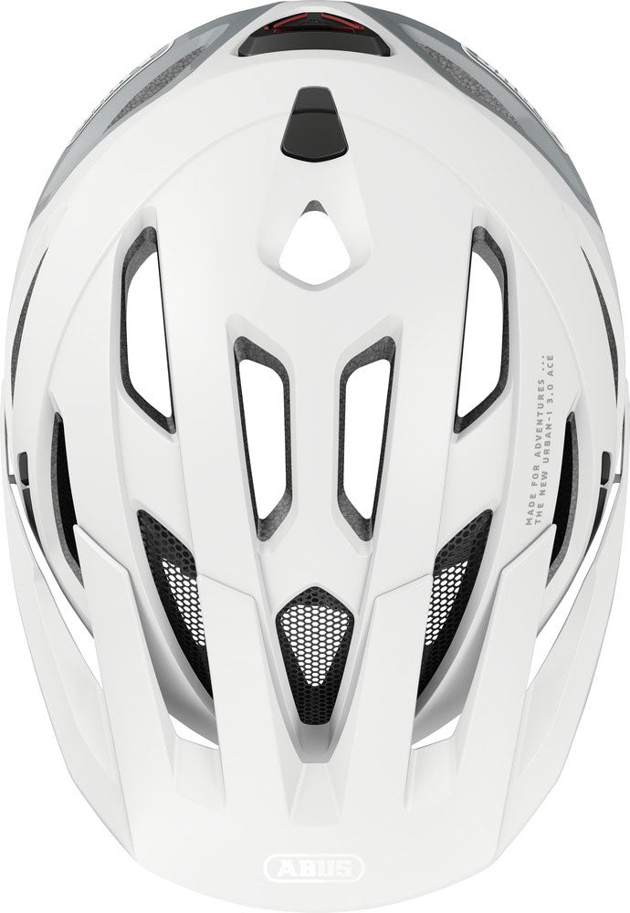 Abus helm Urban-I 3.0 ACE polar Wit M 52-58cm