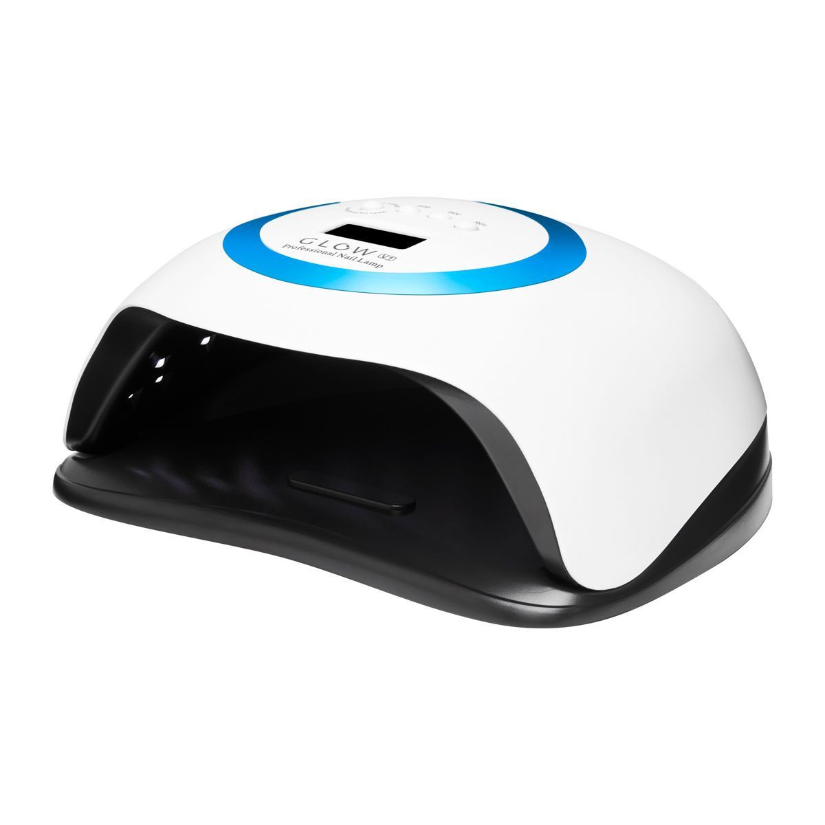 Glow v1 uv ledlamp dual 168w wit met metallic blauw