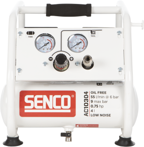 Senco ac10304 olievrije stille compressor - afn0029