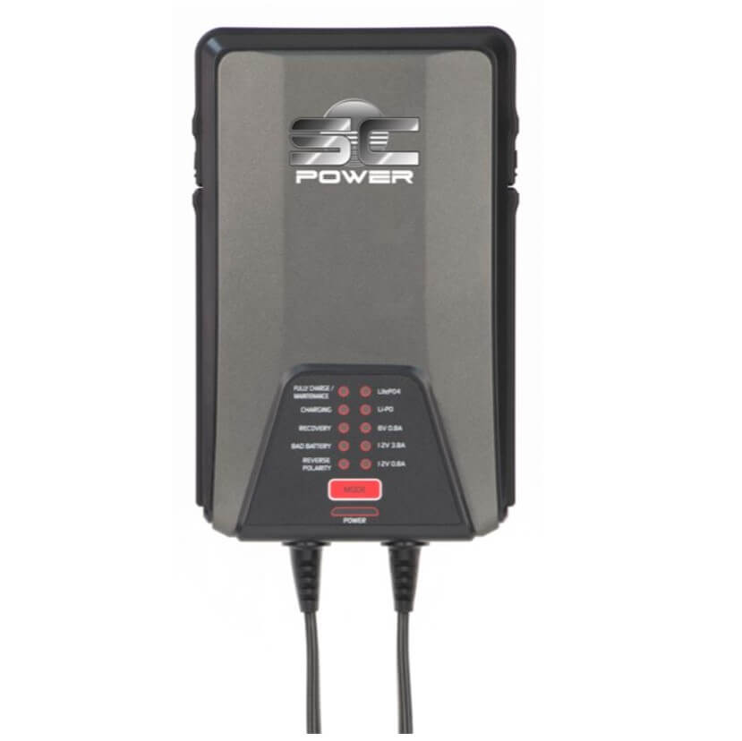 Smart Acculader SC10 6 12 Volt - 5 - 20 Ah voor