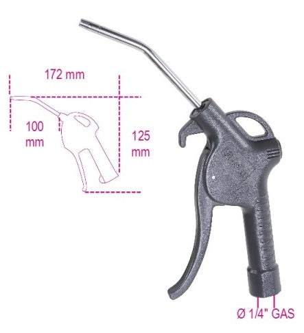 Beta 1949f progressief blaaspistool max. 10 bar