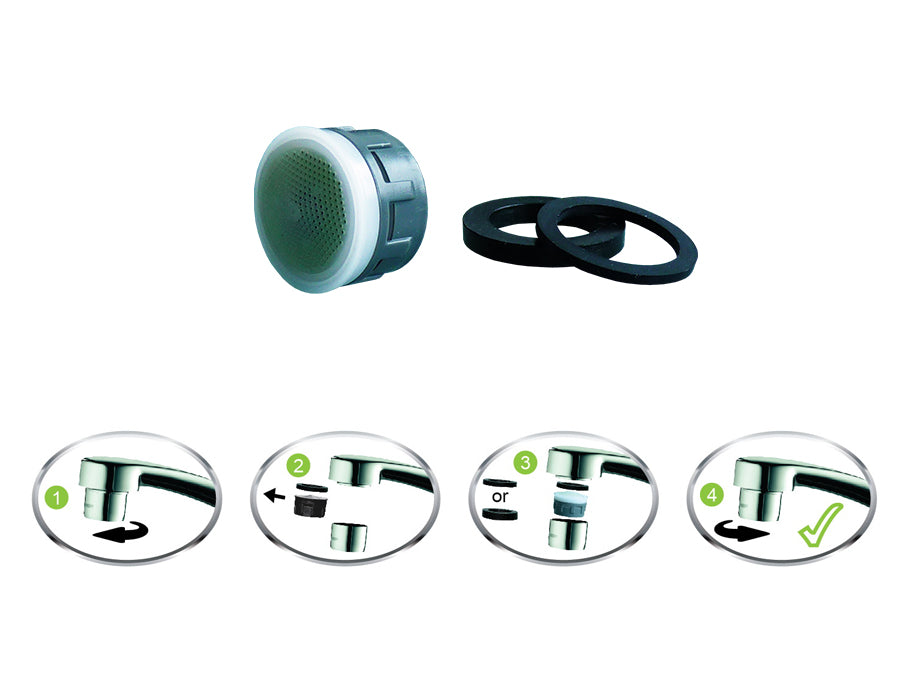 Ecosavers waterbespaarder kraan aerator