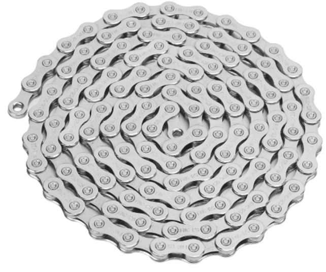 Chaîne 12 vitesses Edge 130 maillons - argent