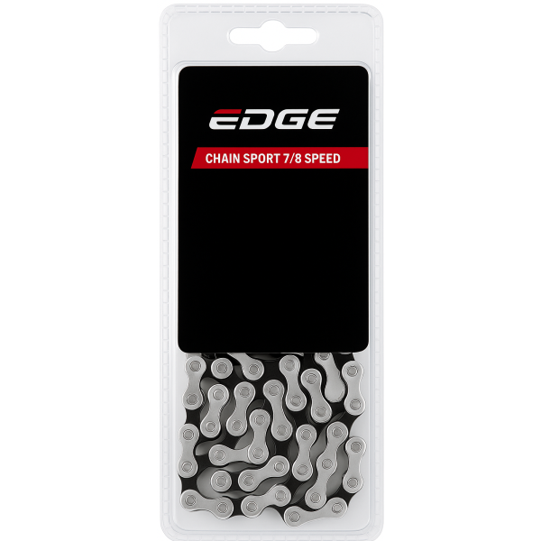 Edge Ketting 7 8 speed Sportief zilver