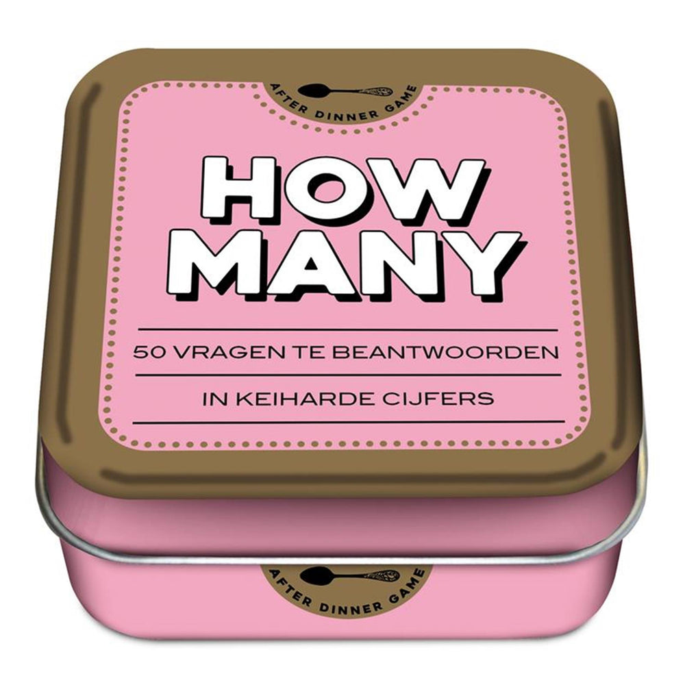 Imagebooks kaartspel - after dinner game - how many
