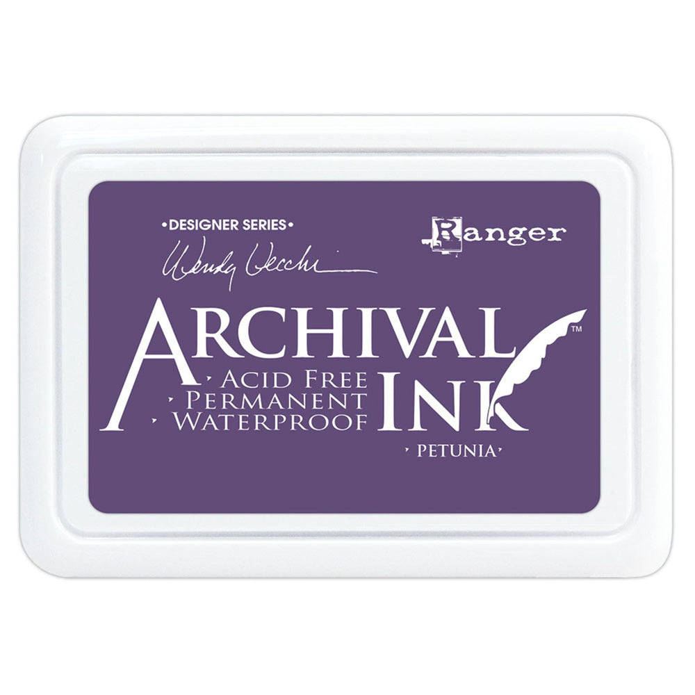 Ranger ink ranger • make art archival ink petunia