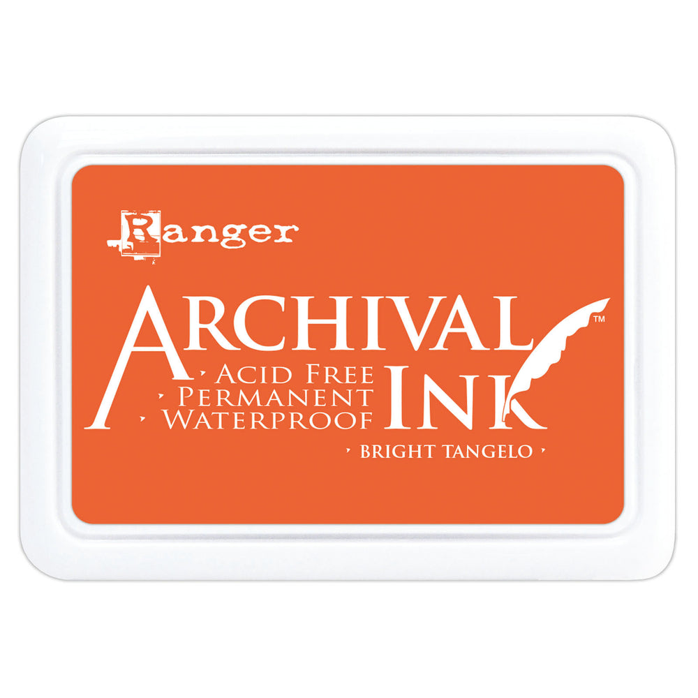 Ranger ink ranger • archival ink pad bright tangelo