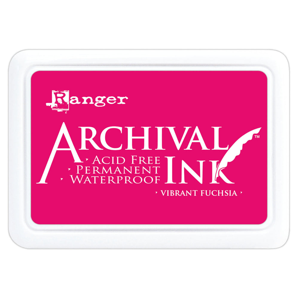 Ranger ink ranger • archival ink pad vibrant fuchsia